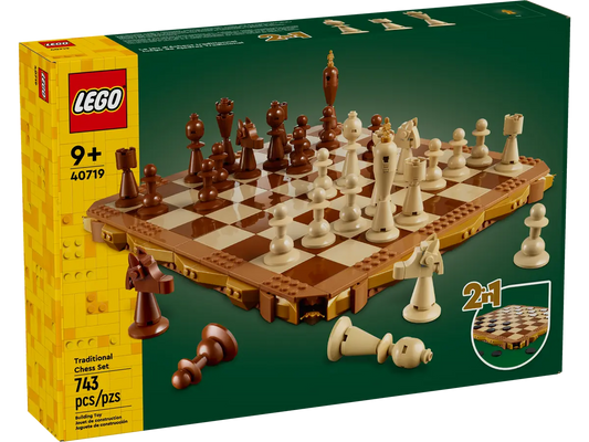 40719 ESCLUSIVA LEGO Stagionali - Scacchiera tradizionale