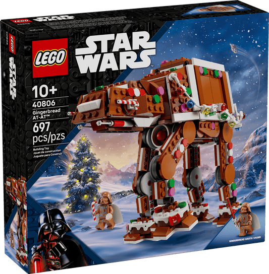 DISPONIBILE DA SETTEMBRE 2026 - 40806 LEGO Stagionali - Walker AT-AT™ Pan di Zenzero