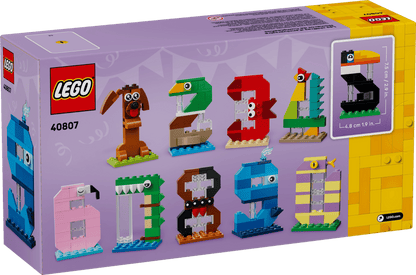 DISPONIBILE DA GIUGNO - 40807 LEGO Stagionali - Numeri del compleanno