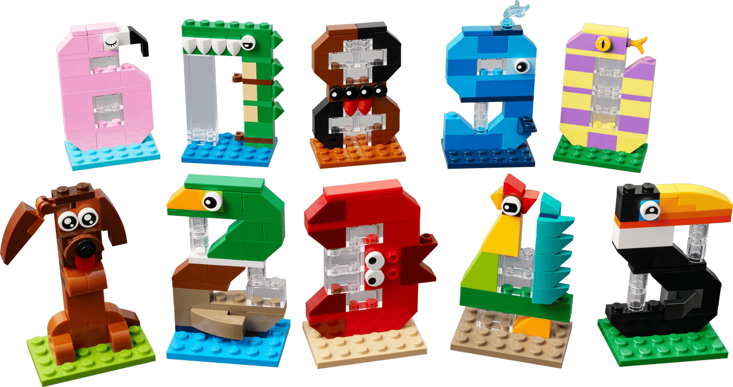 DISPONIBILE DA GIUGNO - 40807 LEGO Stagionali - Numeri del compleanno