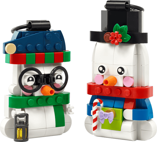 DISPONIBILE DA SETTEMBRE 2026 - 40812 LEGO Stagionali - Pupazzi di neve ornamentali