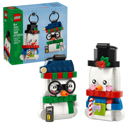 DISPONIBILE DA SETTEMBRE 2026 - 40812 LEGO Stagionali - Pupazzi di neve ornamentali