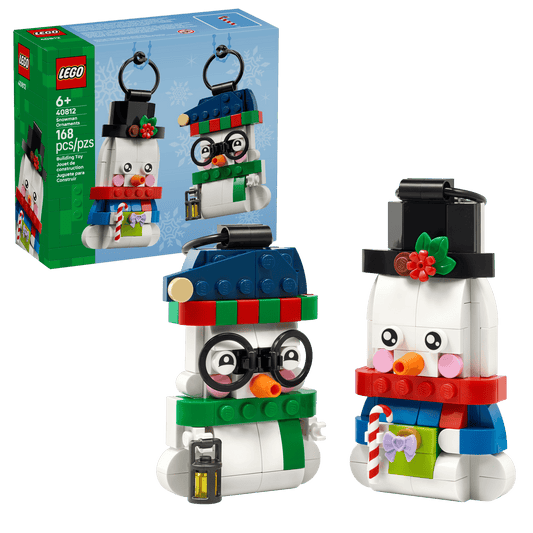 DISPONIBILE DA SETTEMBRE 2026 - 40812 LEGO Stagionali - Pupazzi di neve ornamentali