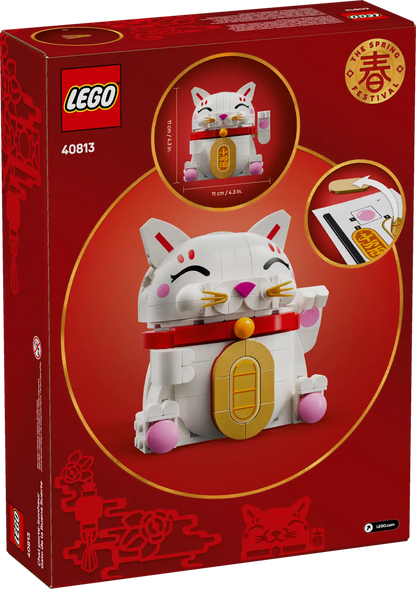 DISPONIBILE DA GENNAIO 2026 - 40813 LEGO Stagionali - Gatto della fortuna