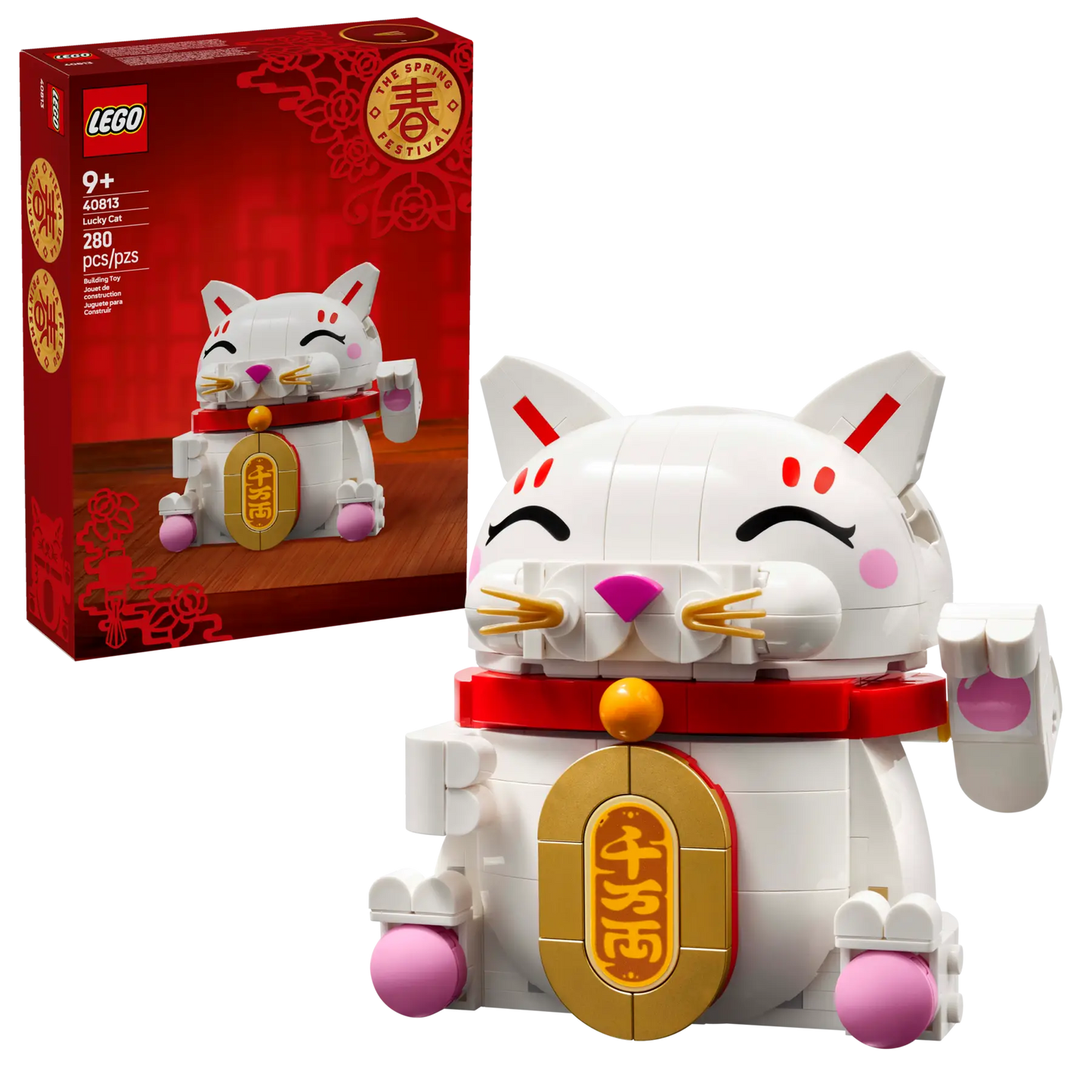 DISPONIBILE DA GENNAIO 2026 - 40813 LEGO Stagionali - Gatto della fortuna