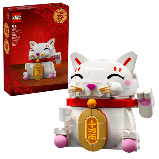 DISPONIBILE DA GENNAIO 2026 - 40813 LEGO Stagionali - Gatto della fortuna