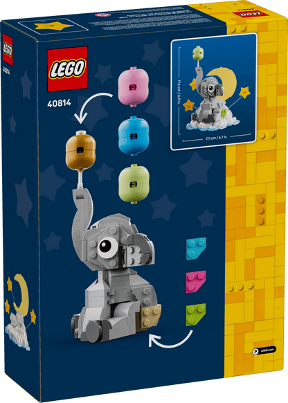 DISPONIBILE DA GIUGNO - 40814 LEGO Stagionali - Elefantino tra le stelle