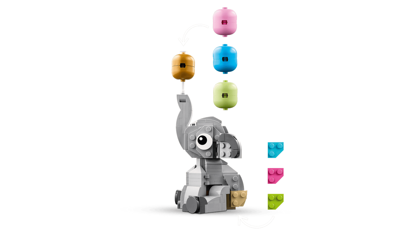 DISPONIBILE DA GIUGNO - 40814 LEGO Stagionali - Elefantino tra le stelle