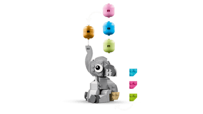 DISPONIBILE DA GIUGNO - 40814 LEGO Stagionali - Elefantino tra le stelle