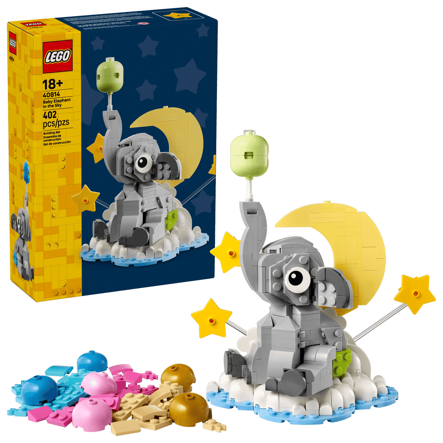 DISPONIBILE DA GIUGNO - 40814 LEGO Stagionali - Elefantino tra le stelle