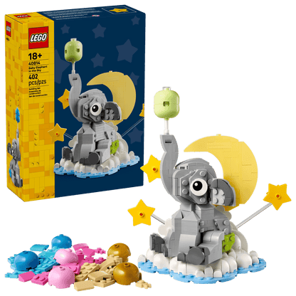 DISPONIBILE DA GIUGNO - 40814 LEGO Stagionali - Elefantino tra le stelle