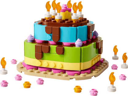 DISPONIBILE DA GIUGNO - 40815 LEGO Stagionali - Torta della festa di compleanno