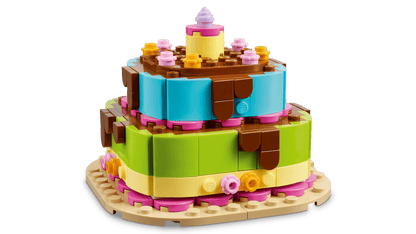 DISPONIBILE DA GIUGNO - 40815 LEGO Stagionali - Torta della festa di compleanno