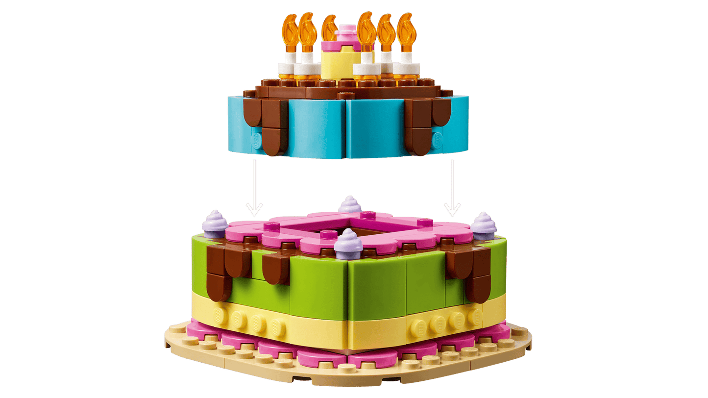DISPONIBILE DA GIUGNO - 40815 LEGO Stagionali - Torta della festa di compleanno