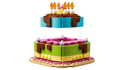 DISPONIBILE DA GIUGNO - 40815 LEGO Stagionali - Torta della festa di compleanno
