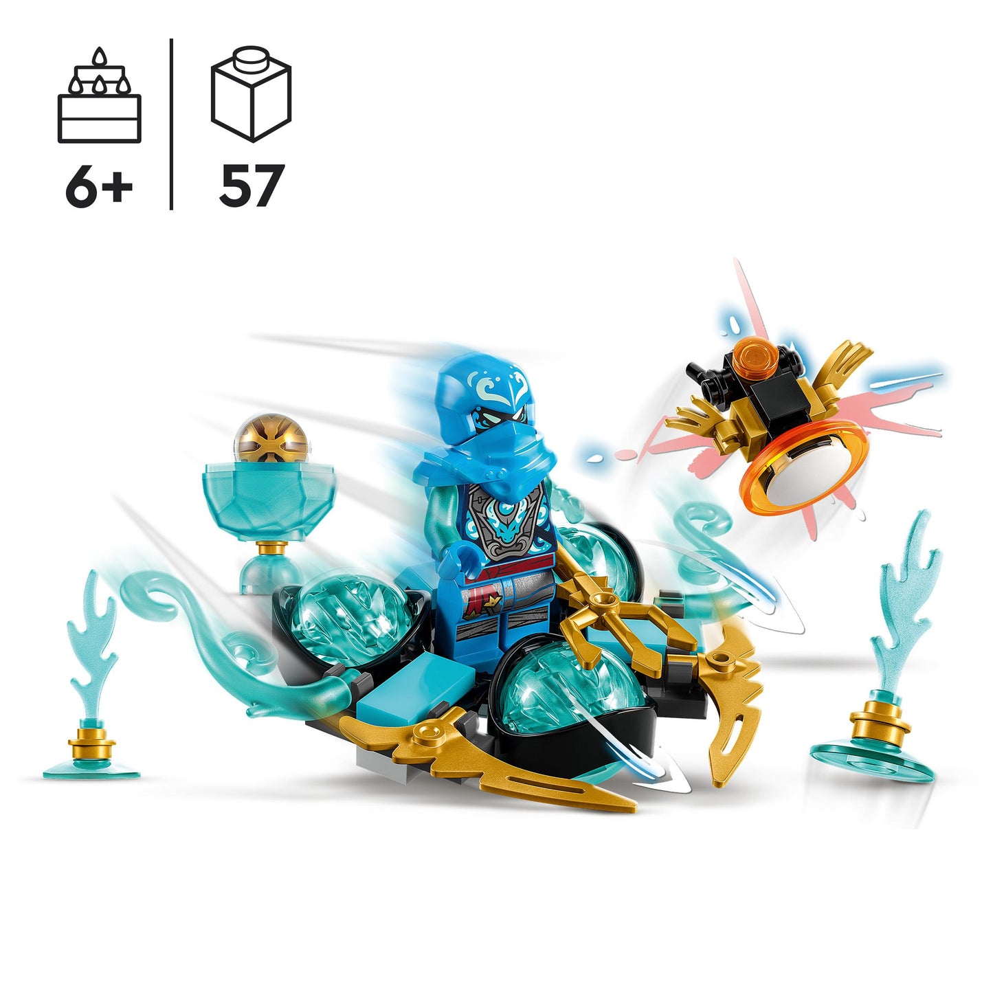 71778 LEGO Ninjago - Drift del potere del drago Spinjitzu di Nya