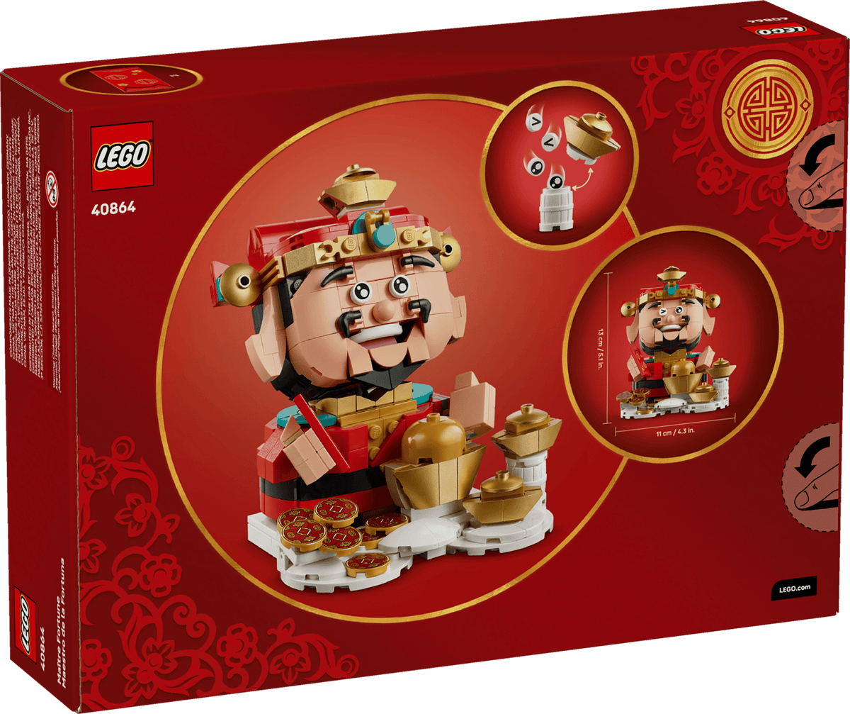 DISPOINIBILE DA GENNAIO 2027 - 40864 LEGO Stagionali - Maestro della Fortuna