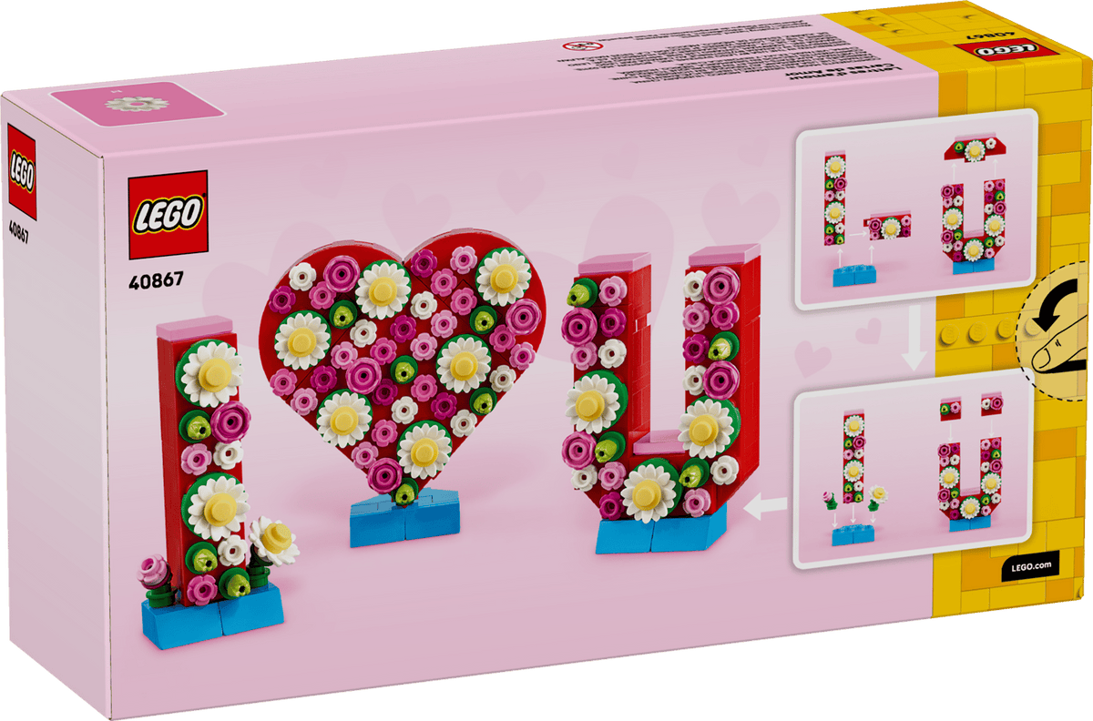 DISPOINIBILE DA GENNAIO 2027 - 40867 LEGO Stagionali - Lettere d’amore