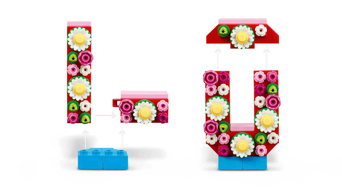 DISPOINIBILE DA GENNAIO 2027 - 40867 LEGO Stagionali - Lettere d’amore