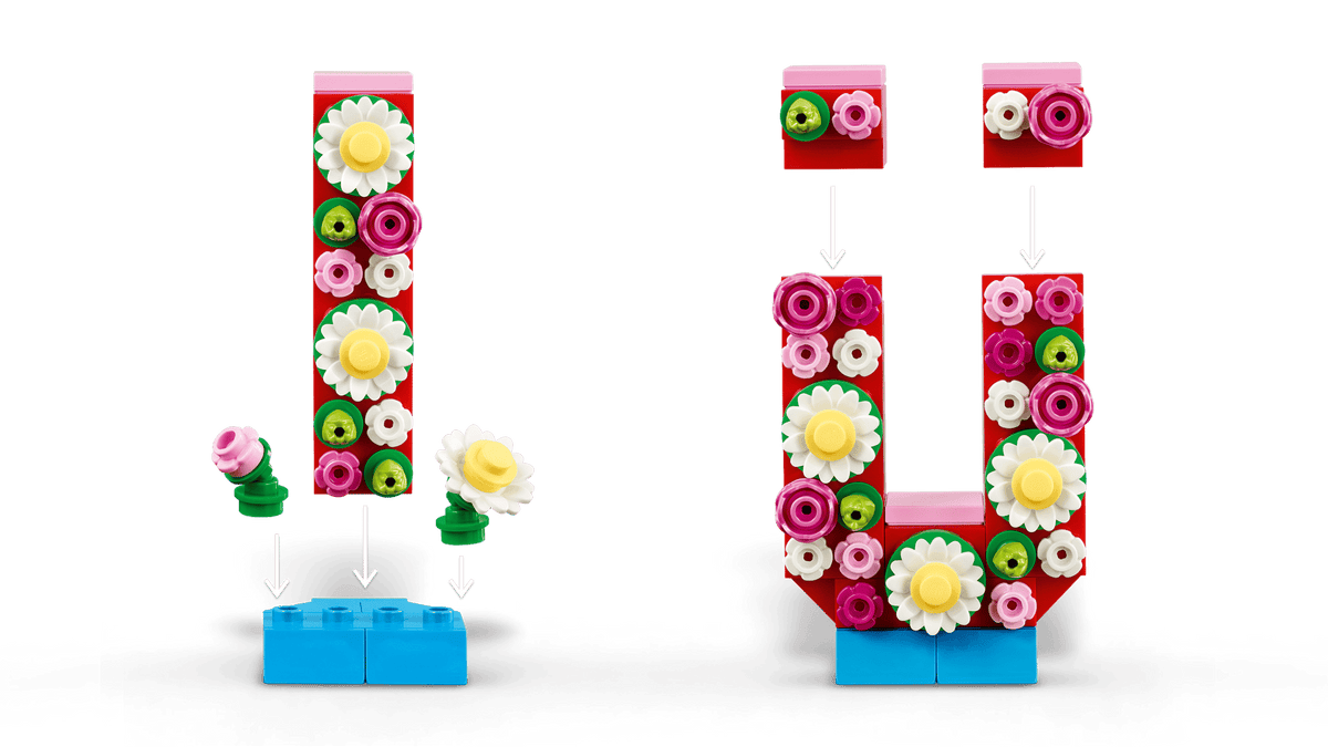 DISPOINIBILE DA GENNAIO 2027 - 40867 LEGO Stagionali - Lettere d’amore