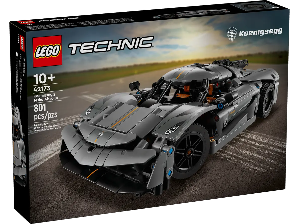 42173 LEGO Technic - Hypercar Koenigsegg Jesko Absolut grigia