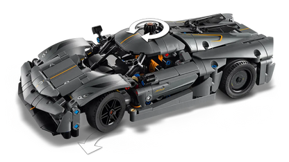 42173 LEGO Technic - Hypercar Koenigsegg Jesko Absolut grigia