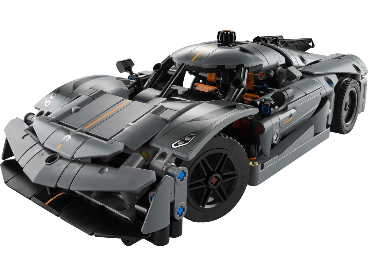 42173 LEGO Technic - Hypercar Koenigsegg Jesko Absolut grigia