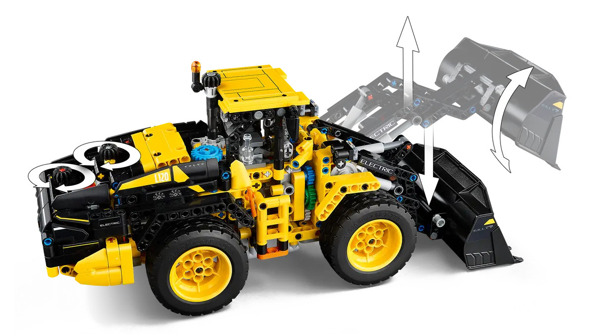 42209 LEGO Technic - Pala gommata Volvo L120 Electric