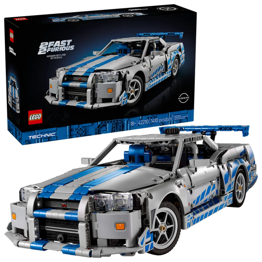 DISPOINIBILE DA GIUGNO 2025 - 42210 LEGO Technic - Auto Nissan Skyline GT-R (R34) 2 Fast 2 Furious