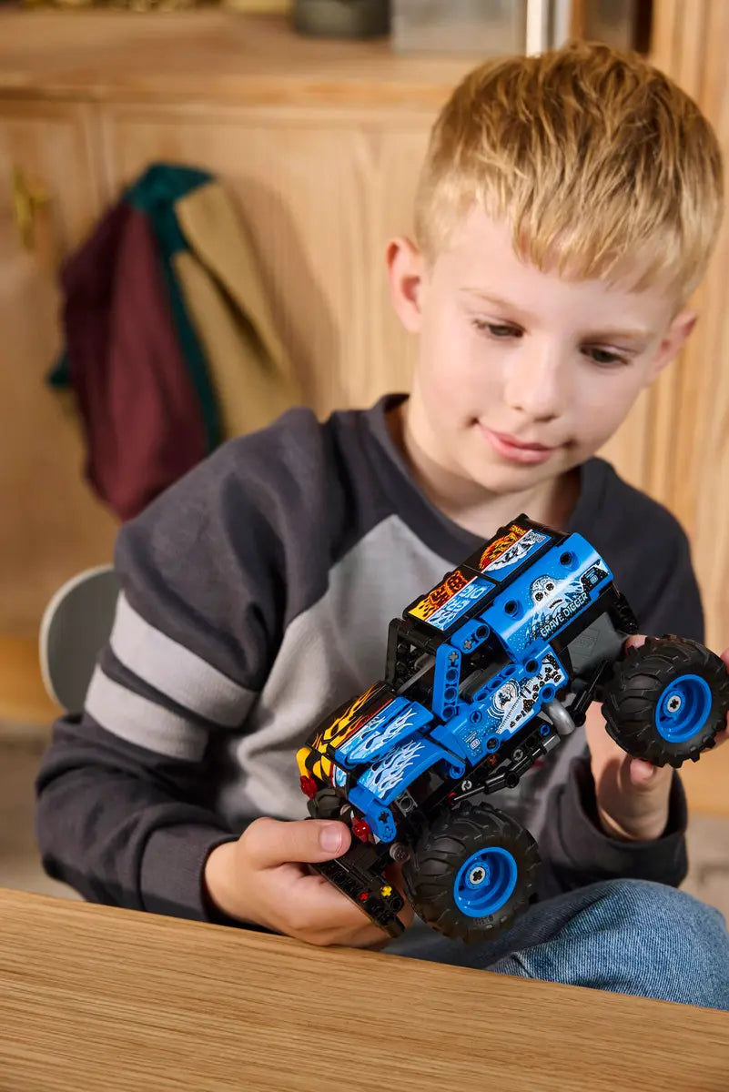 42219 LEGO Technic - Monster Jam™ Grave Digger™ Fuoco e Ghiaccio