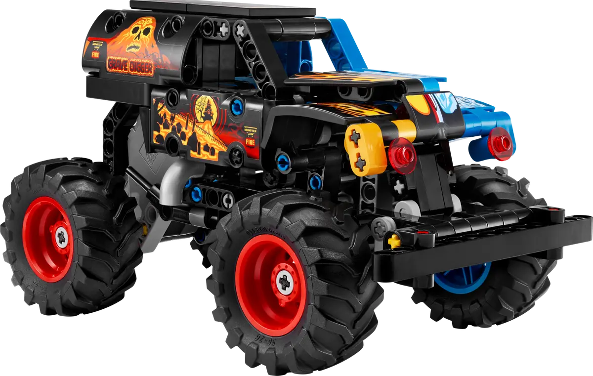 42219 LEGO Technic - Monster Jam™ Grave Digger™ Fuoco e Ghiaccio
