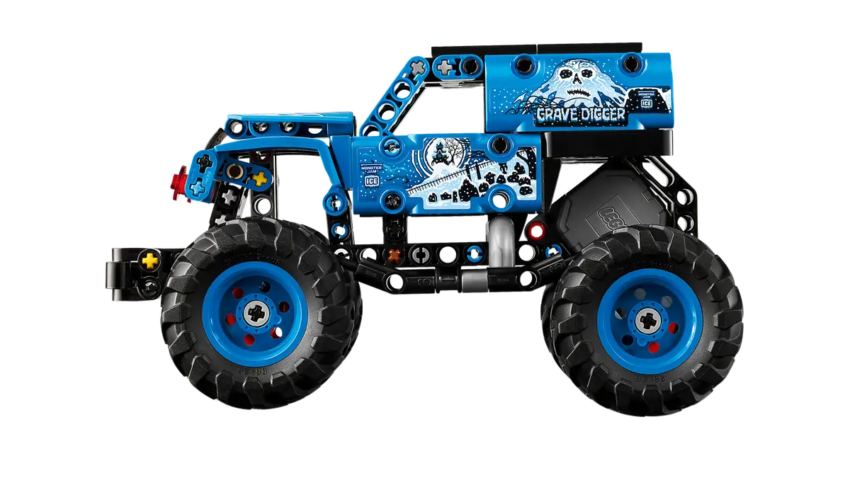 42219 LEGO Technic - Monster Jam™ Grave Digger™ Fuoco e Ghiaccio