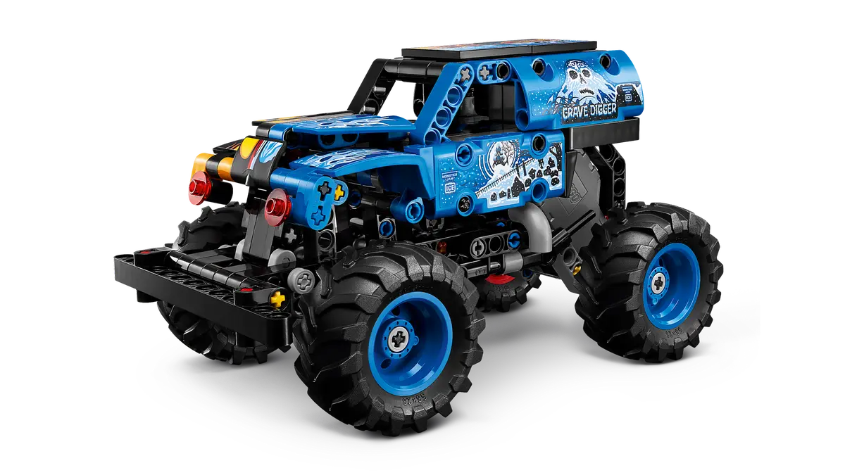 42219 LEGO Technic - Monster Jam™ Grave Digger™ Fuoco e Ghiaccio