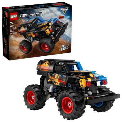 42219 LEGO Technic - Monster Jam™ Grave Digger™ Fuoco e Ghiaccio