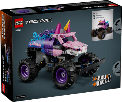 DISPONIBILE DA GENNAIO 2026 - 42220 LEGO Technic - Monster Jam™ Sparkle Smash™ a retrocarica