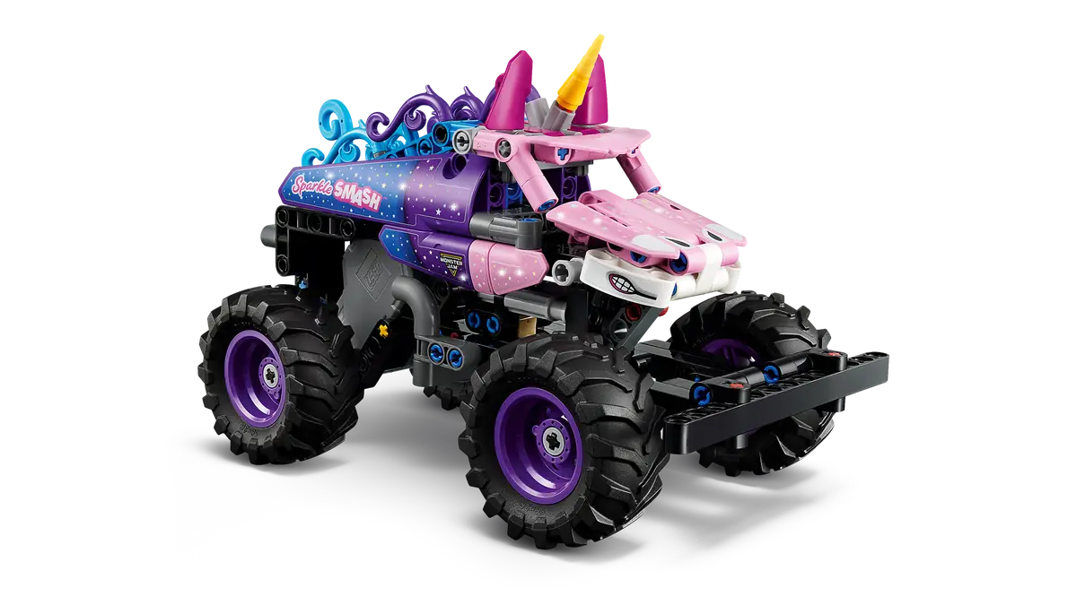 DISPONIBILE DA GENNAIO 2026 - 42220 LEGO Technic - Monster Jam™ Sparkle Smash™ a retrocarica