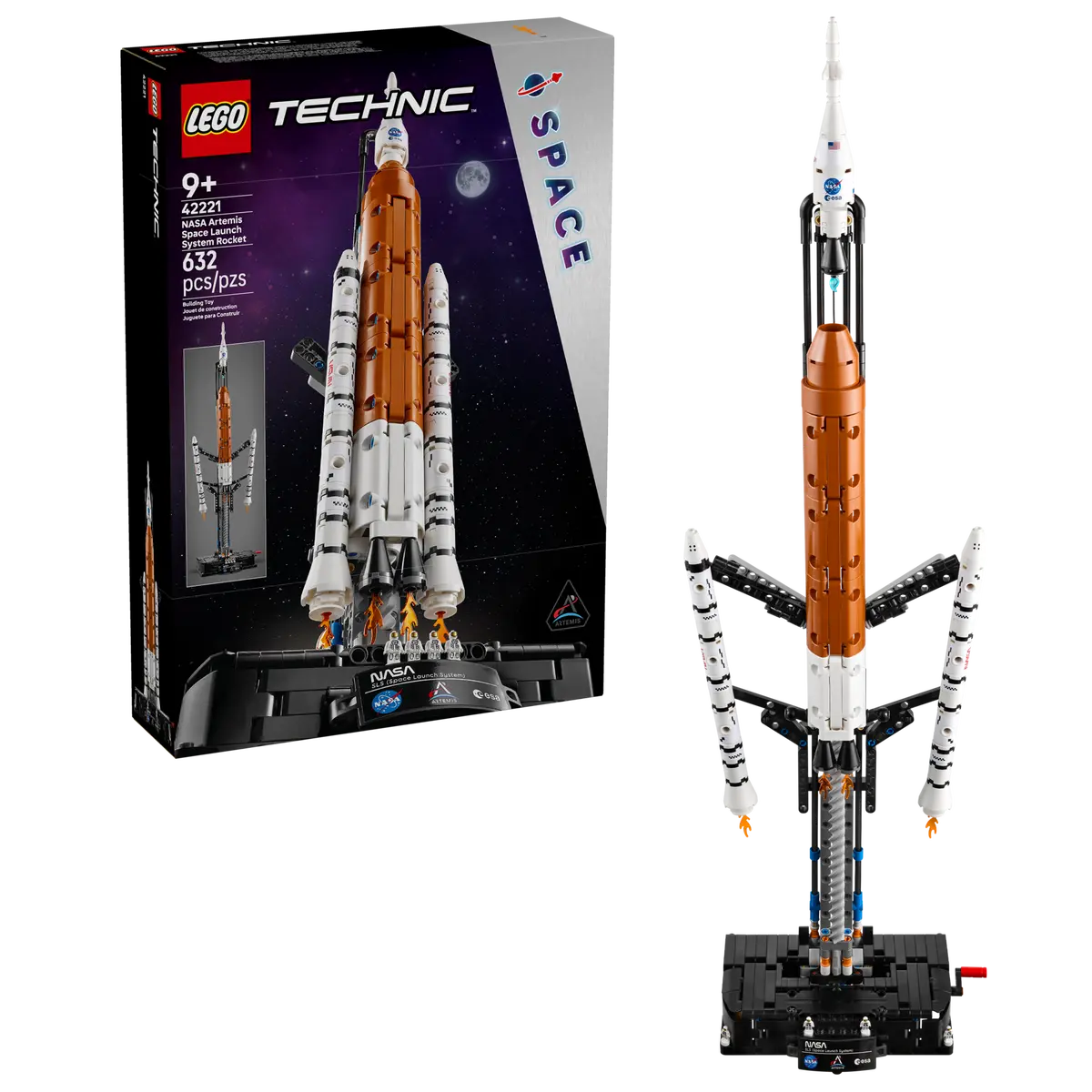 DISPONIBILE DA GENNAIO 2026 - 42221 LEGO Technic - Sistema di lancio spaziale razzo NASA Artemis