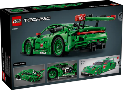 DISPONIBILE DA GENNAIO 2026 - 42224 LEGO Technic - Auto Porsche 911 GT3 R REXY AO Racing