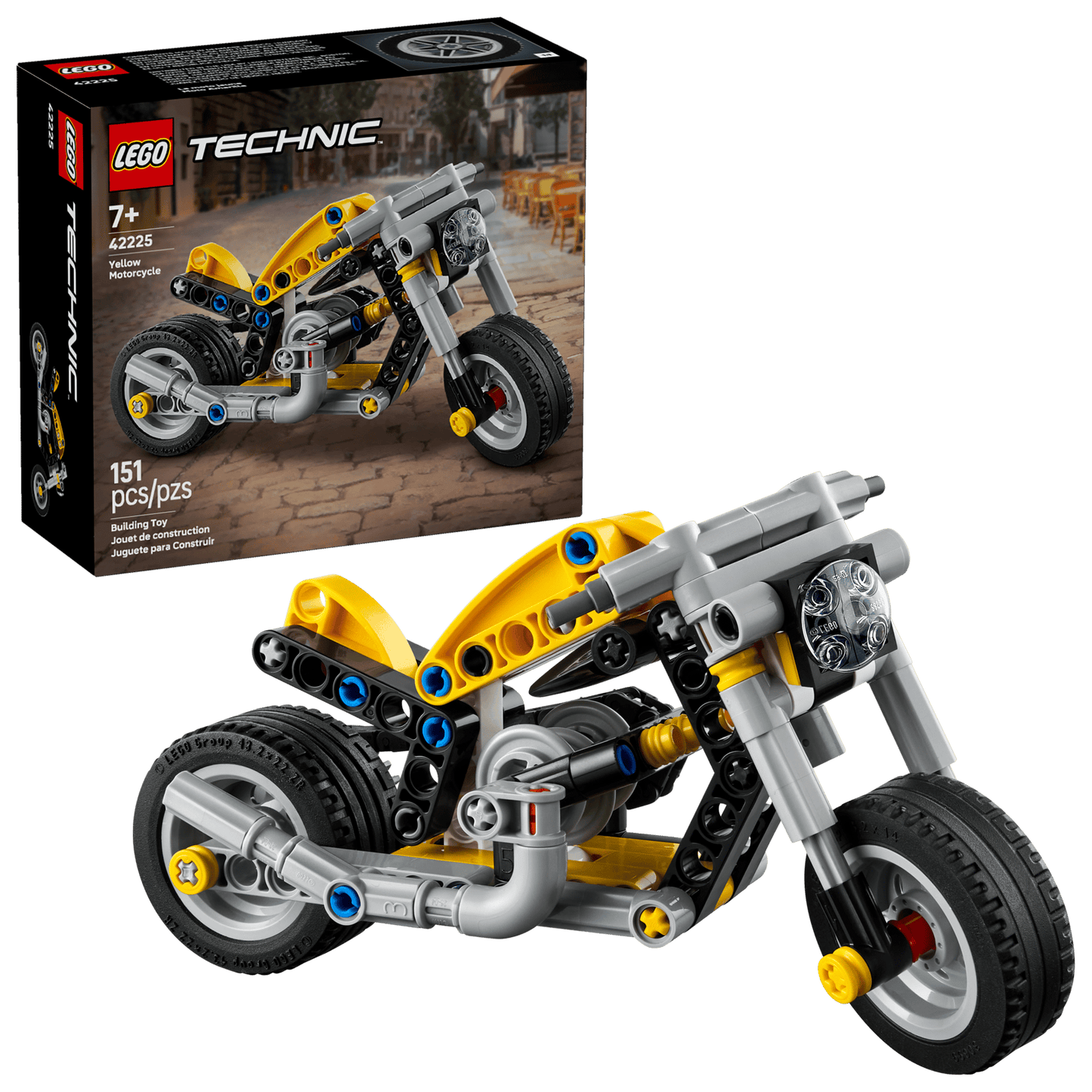 42225 LEGO Technic - Moto gialla