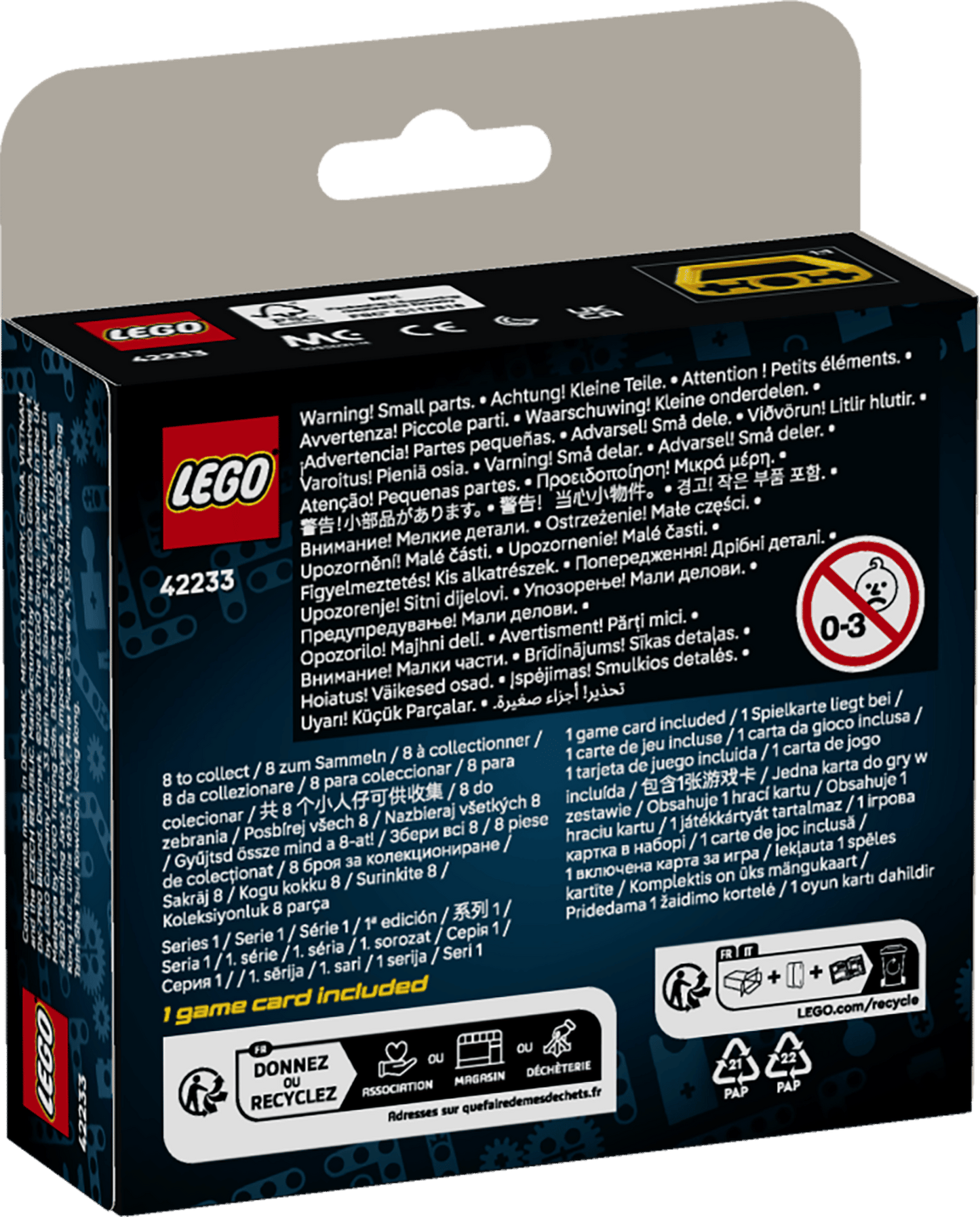 42233 LEGO Technic - Macchine potenti -SERIE COMPLETA