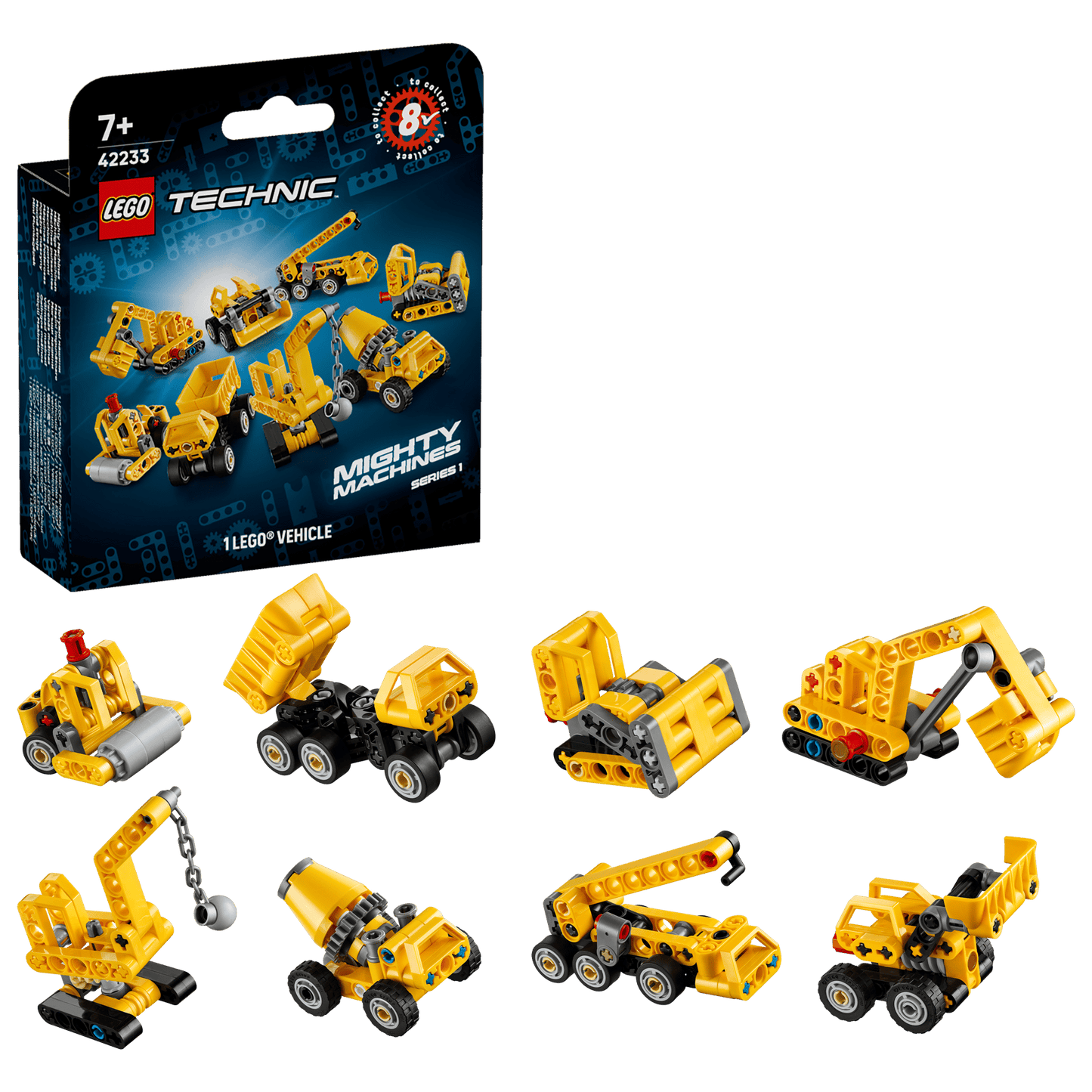 42233 LEGO Technic - Macchine potenti -SERIE COMPLETA