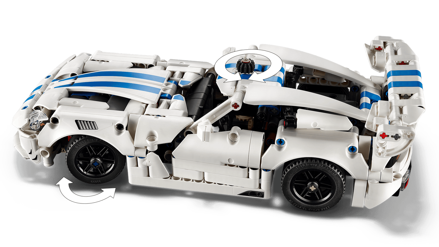 DISPONIBILE DA AGOSTO 2026 - 42234 LEGO Technic - Auto sportiva Dodge Viper GTS-R