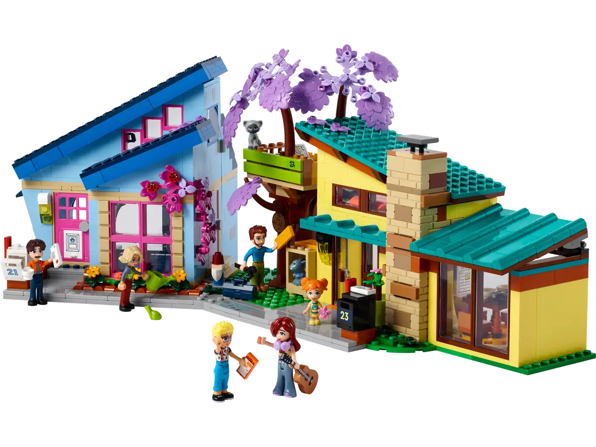 42620 LEGO Friends - Le case di Olly e Paisley