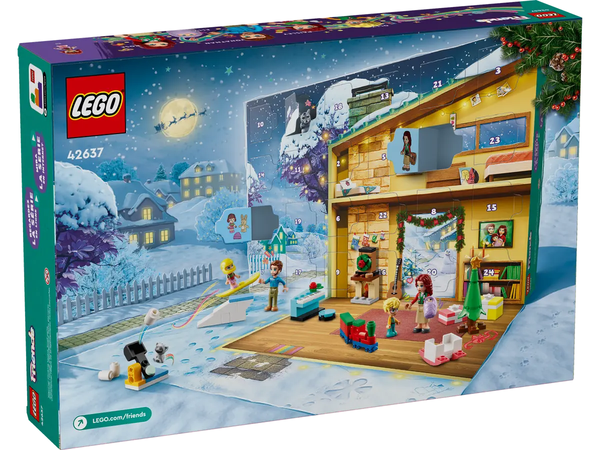 DISPONIBILE DA SETTEMBRE 2024 - 42637 LEGO Friends - Calendario dell’Avvento LEGO® Friends 2024