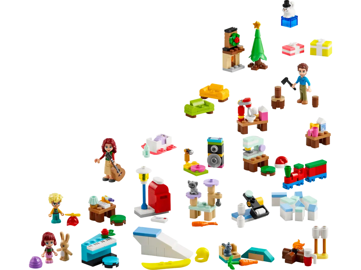 DISPONIBILE DA SETTEMBRE 2024 - 42637 LEGO Friends - Calendario dell’Avvento LEGO® Friends 2024