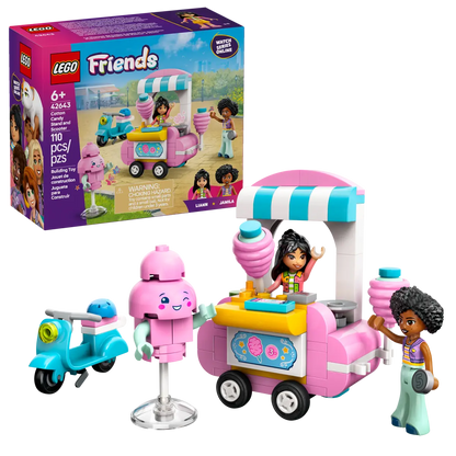42643  LEGO Friends - Bancarella di zucchero filato e scooter