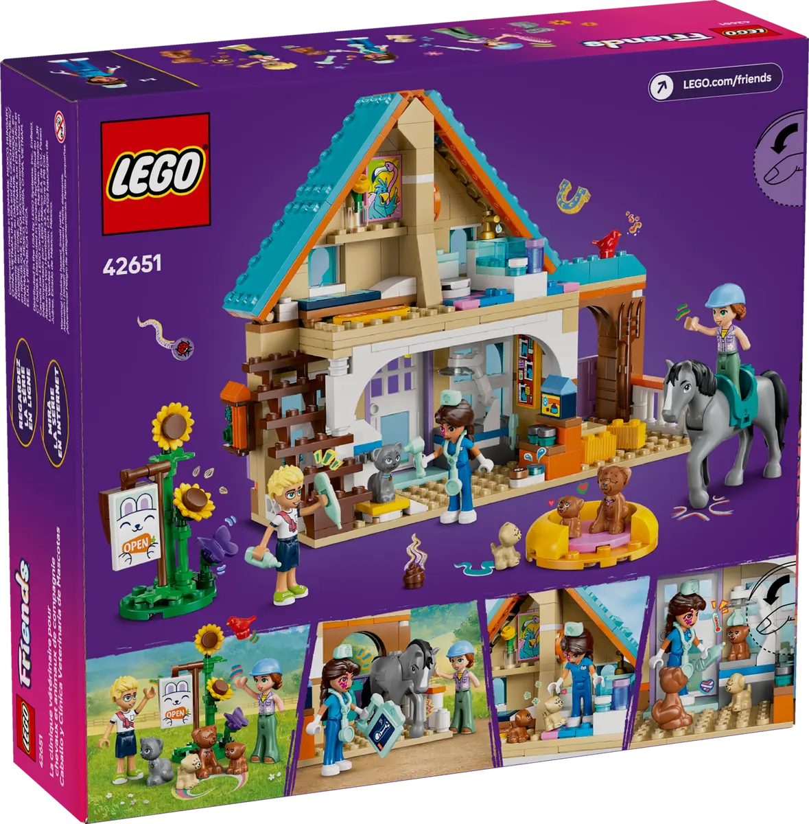 42651 LEGO Friends - Cavallo e clinica veterinaria