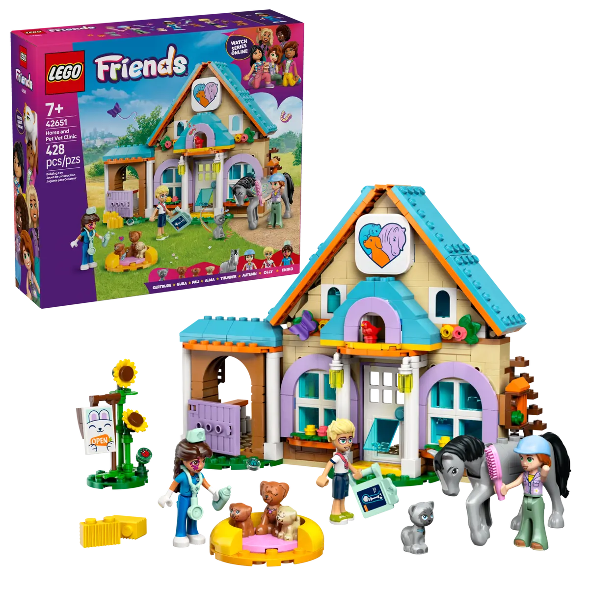 42651 LEGO Friends - Cavallo e clinica veterinaria