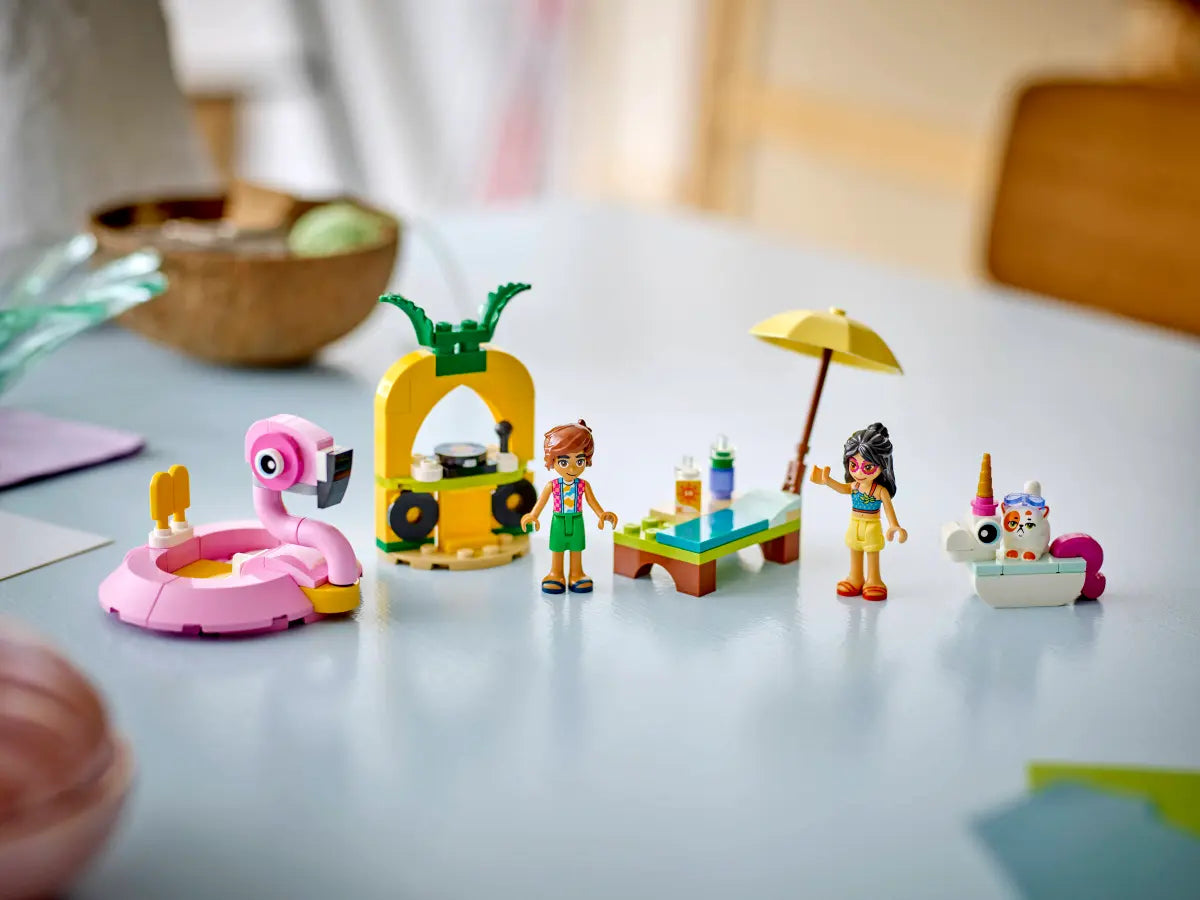 42658 LEGO - Friends - Pool Party con unicorno e fenicottero