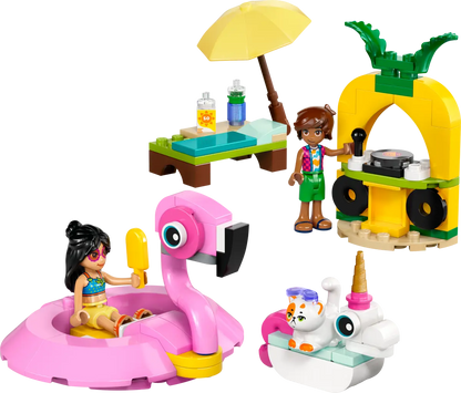 42658 LEGO - Friends - Pool Party con unicorno e fenicottero